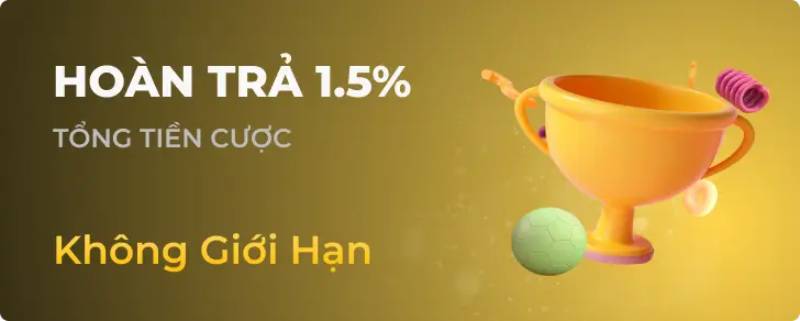 Khuyến Mãi Nbet Mới Nhất Và Chi Tiết Cách Tham Gia 4 Hoàn trả mỗi ngày lên đến 1.5%